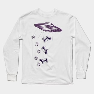 It's 10 o'clock, do you know where your cows are? Long Sleeve T-Shirt